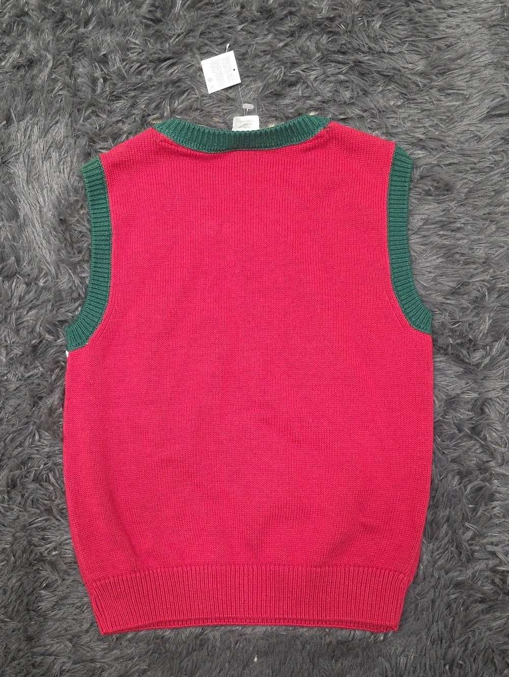 Gymboree- Holiday Fair Isle V-Neck Sweater Vest.  Size 6. NWT - Picture 4 of 4
